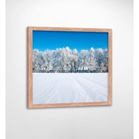 Панно в рамі зимовий пейзаж FP-1120 DI07 (90 x 90)
