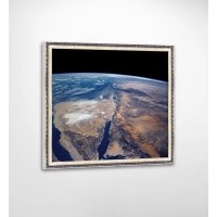 Панно в раме Планета Земля FP-1863 JA01 (90 x 90)