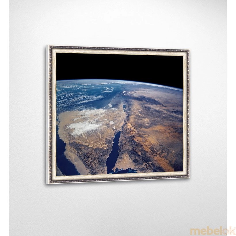Панно в раме Планета Земля FP-1863 JA01 (90 x 90)