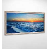 Панно в рамі Морський захід сонця FP-1593 VA05 (120 x 65)