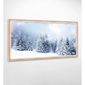 Панно в раме Зимний пейзаж FP-1131 JAS02 (120 x 65)
