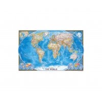 Панно Карта світу FP-1152 (140 x 100)