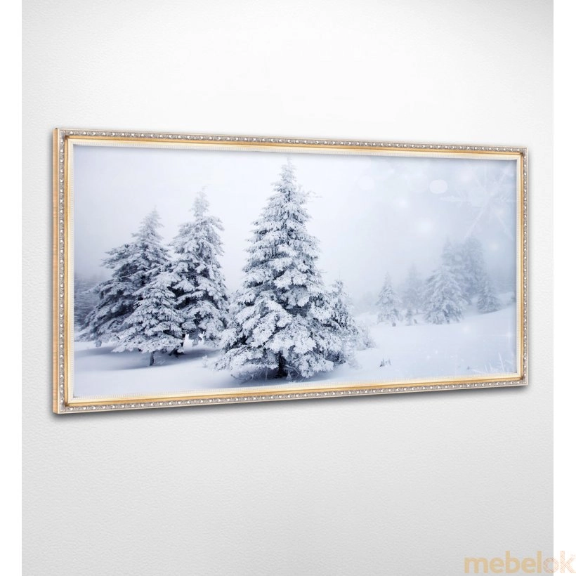 Панно у рамі Зимовий пейзаж FP-1125 JAS02 (120 x 65)
