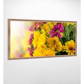 Панно в раме Цветы FP-1942 JAS01 (120 x 65)