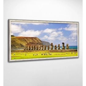 Панно в раме Остров Пасхи FP-1844 VI01 (120 x 65)