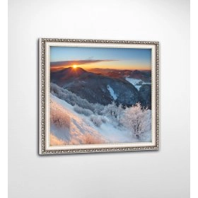 Панно у рамі Зимовий пейзаж FP-1139 JA02 (90 x 90)