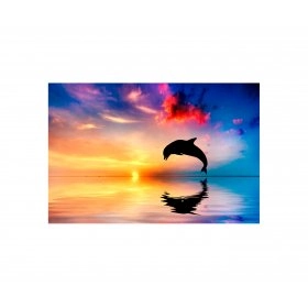Панно Дельфины FP-785 (120 x 80)