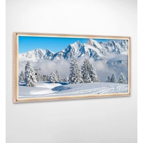Панно в раме Зимний пейзаж FP-1140 JAS02 (120 x 65)