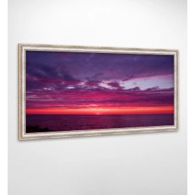 Панно в рамі Морський захід сонця FP-1598 VA05 (120 x 65)