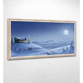 Панно в рамі Зимовий пейзаж FP-1128 JAS02 (120 x 65)
