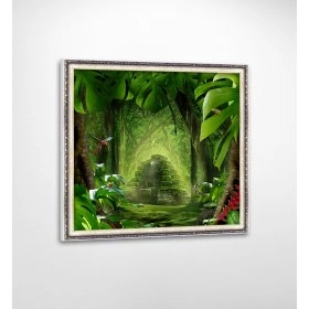 Панно у рамі Ліс Майя FP-1328 JA01 (90 x 90)