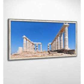 Панно у рамі Храм Посейдона FP-1850 VI01 (120 x 65)