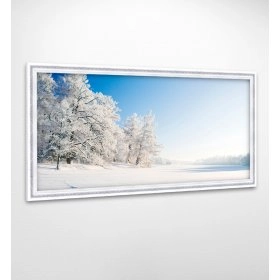 Панно у рамі Зимовий пейзаж FP-1109 DJ01 (120 x 65)