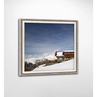 Панно в раме Зимний пейзаж FP-1137 JA02 (90 x 90)