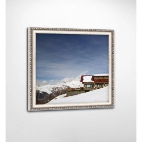 Панно у рамі Зимовий пейзаж FP-1137 JA02 (90 x 90)
