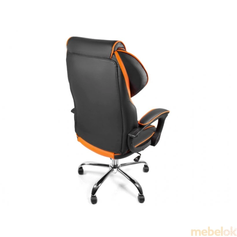 Кресло геймерское Sportdrive Orange Arm-pad Tilt Chrome BSDchr-05 от фабрики Barsky (Барски)