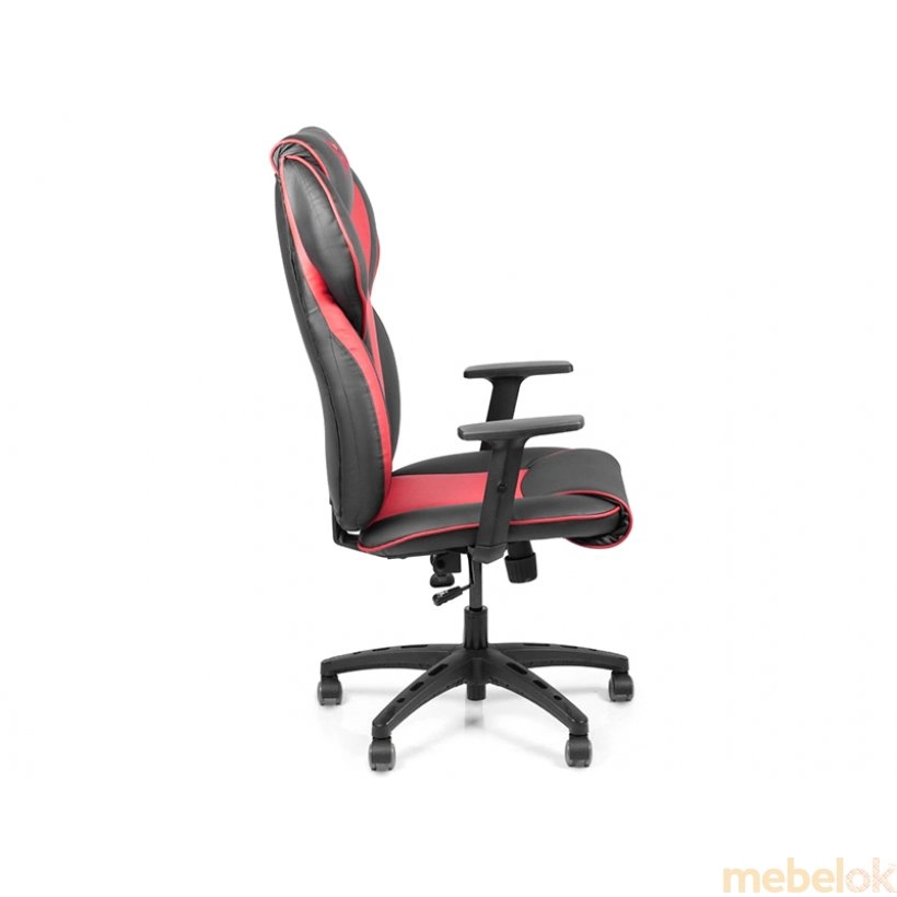стул с видом в обстановке (Кресло геймерское Sportdrive RED Arm-1D Synchro PA-designe BSDsyn-03)