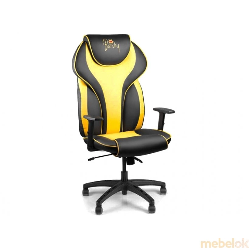 Кресло геймерское Sportdrive Yellow Arm-1D Synchro PA-designe BSDsyn-06