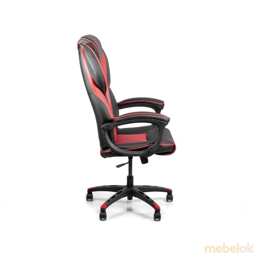 стул с видом в обстановке (Кресло геймерское Sportdrive RED Arm-pad Tilt PA-designe BSD-03)