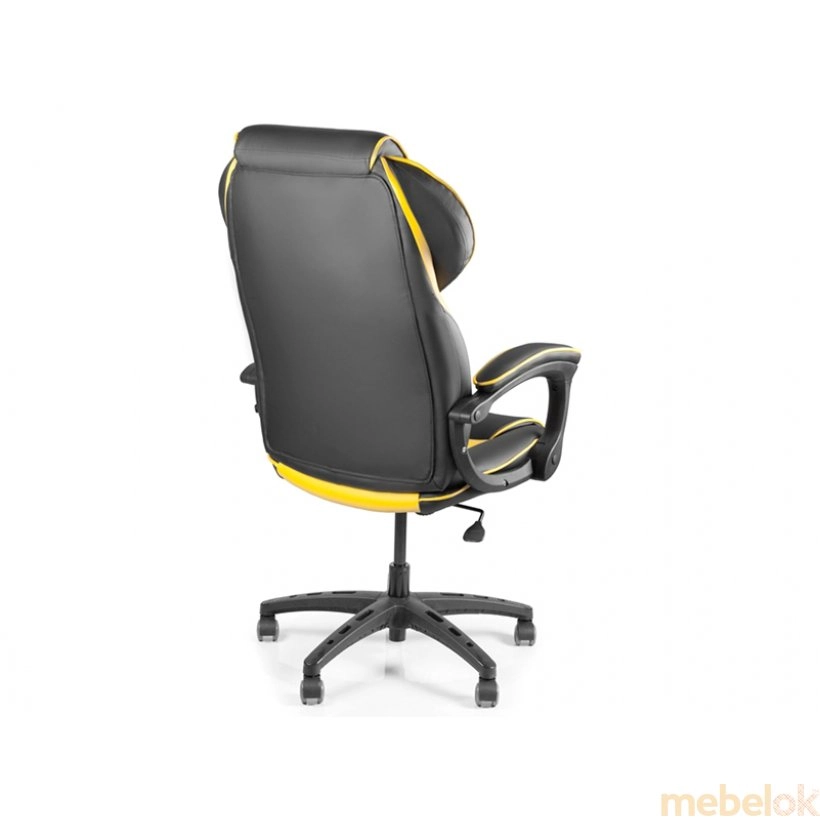 Кресло геймерское Sportdrive Yellow Arm-pad Tilt PA-designe BSD-06 от фабрики Barsky (Барски)