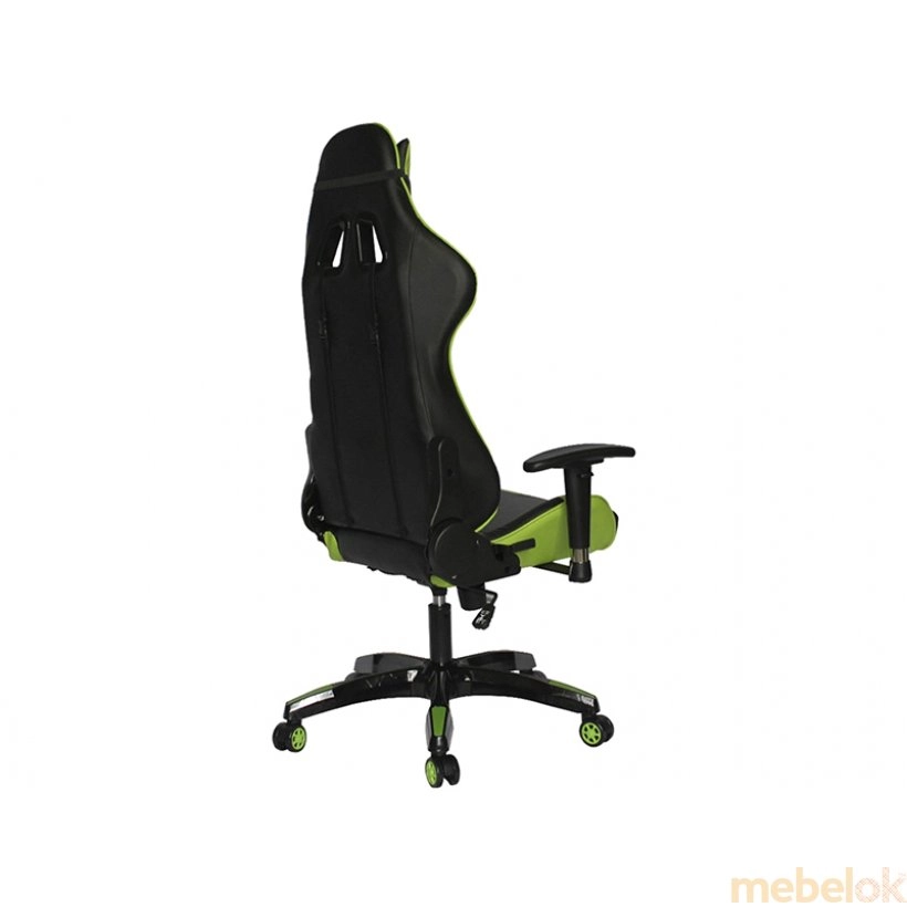 стілець з виглядом в обстановці (Кресло геймерское Sportdrive Game Green SD-10)
