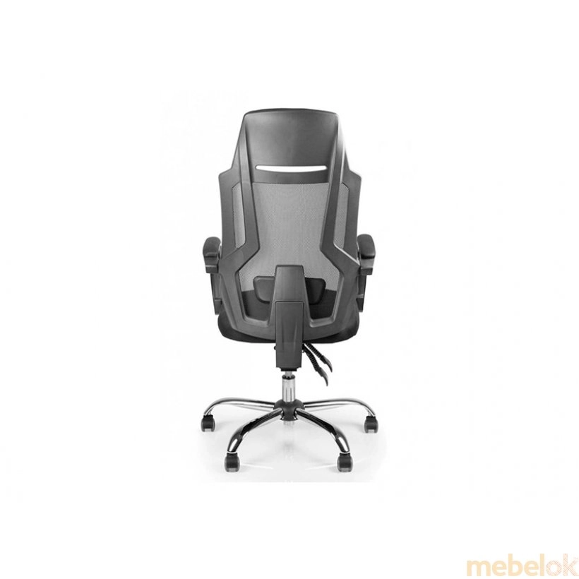стул с видом в обстановке (Кресло Color Black chrome CBchr-02)