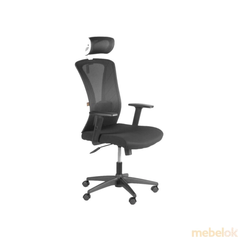 Кресло Mesh (основа черная/спинка белая)