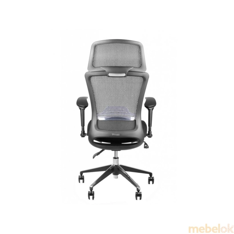 стілець з виглядом в обстановці (Крісло Style хром/чорний)