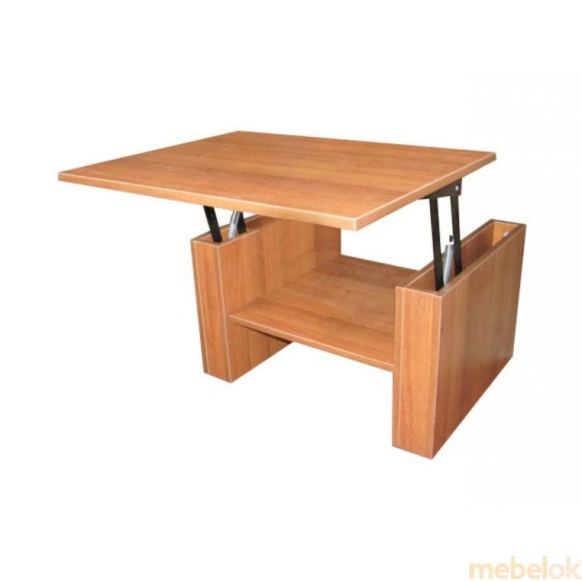 стол с видом в обстановке (Стол трансформер журнальный Техас 40/63х90х65)