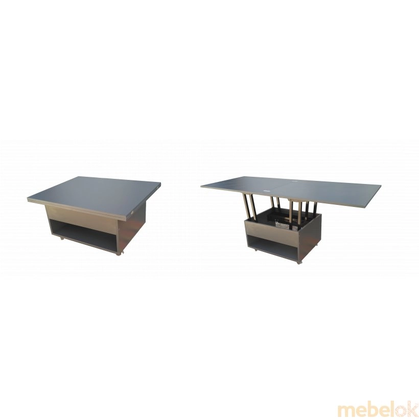 Стол трансформер Альфа Плюс 43х85х85(75х170х85) от фабрики Brand mebel (Бренд мебель)