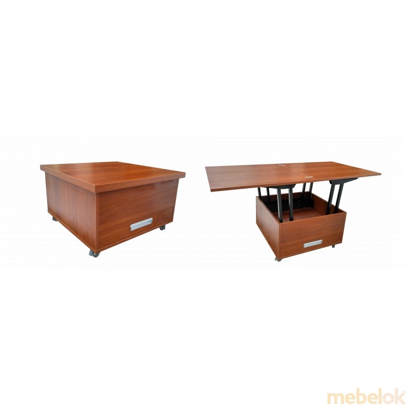 Стол трансформер Дельта 43х85х85(75х170х85) от фабрики Brand mebel (Бренд мебель)