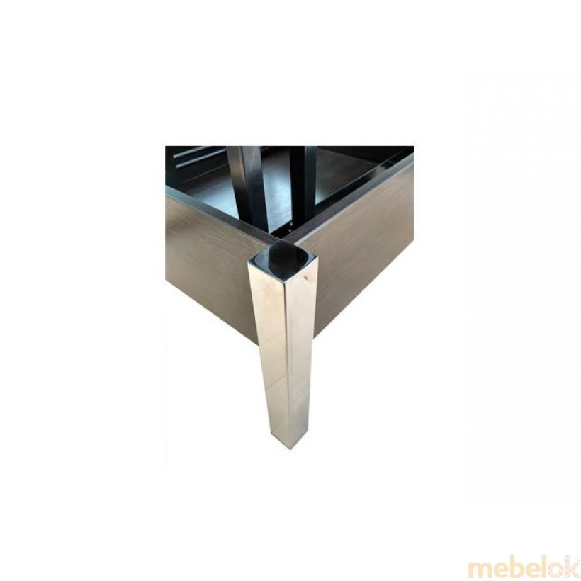 Стол трансформер раскладной Гамма хром 43х90х90(75х180х90) от фабрики Brand mebel (Бренд мебель)