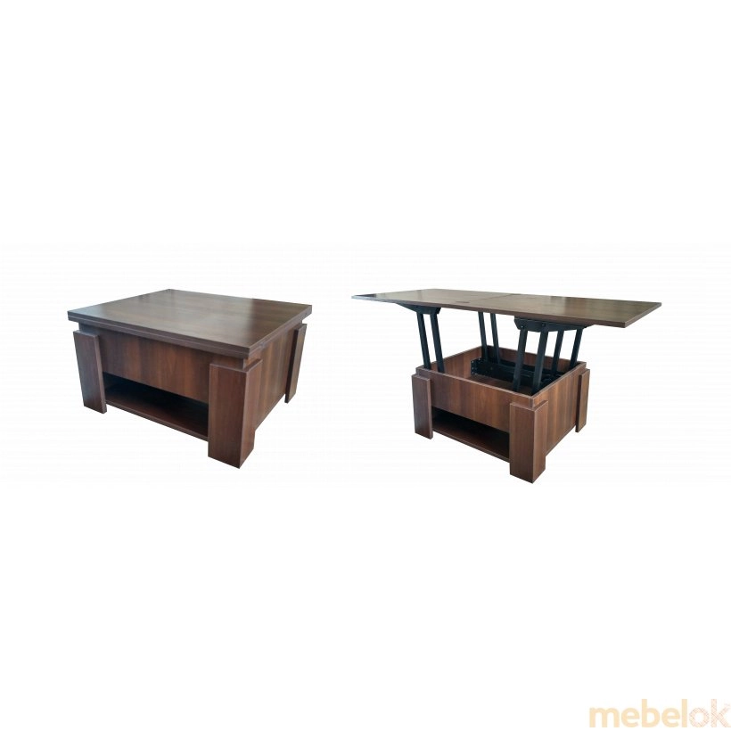 (Стол трансформер раскладной Лямбда 43х80х75(75х160х70)) Brand mebel (Бренд мебель)