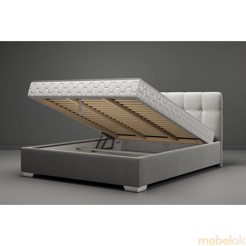 Кровать Комфорт Мелони (деревянная рама с матрасом) ROSTO 83/93 160x200 от фабрики Camelia (Камелия)