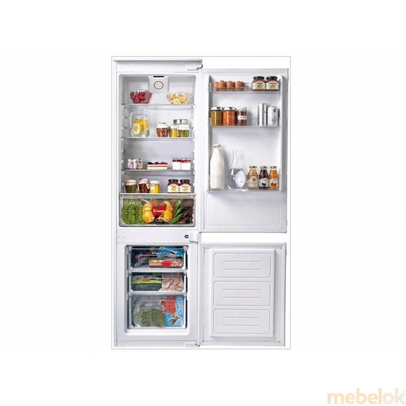 Встраиваемый комбинированный холодильник Candy CKBBS 172 F