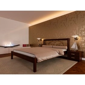Ліжко Модерн з ковкою 140х200