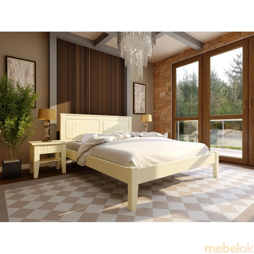 Кровать Глория без изножья 140х190 от фабрики Червоноградский Деревообрабатывающий Комбинат (CHDK)