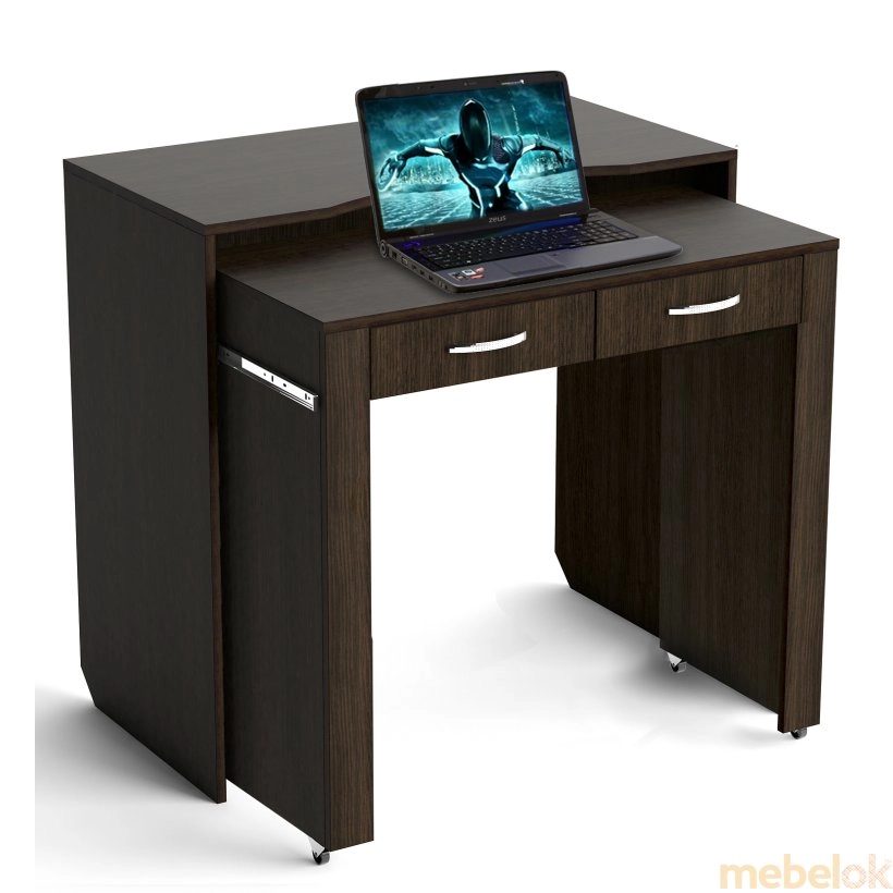 стол с видом в обстановке (Компьюторный стол Nibiru)