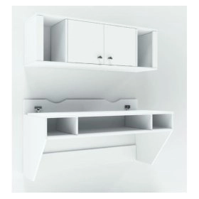 Комп'ютерний підвісний стіл AirTable-II Kit WT білий