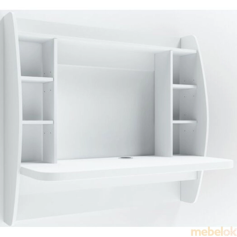 Комп'ютерний підвісний стіл AirTable-I WT білий