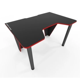 Геймерський стіл Frost-2 чорний-червоний