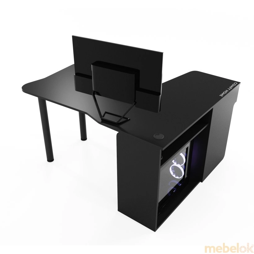 Геймерский стол  Kano-2 чорний от фабрики Comfy-home (Комфи-хоум)