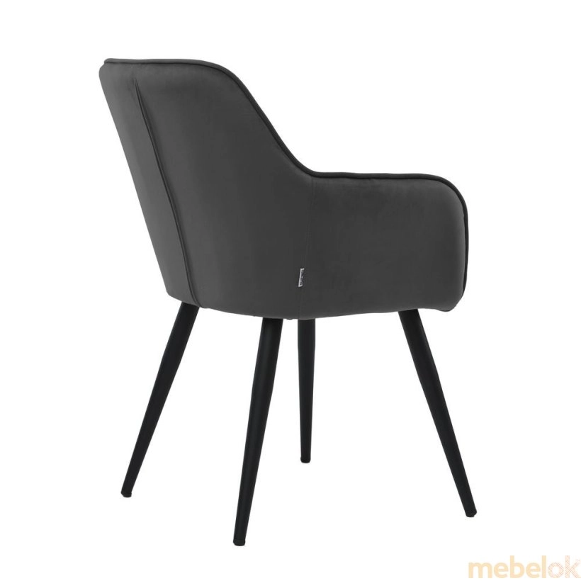 Кресло Antiba темно-серое от фабрики Concepto (Концепто)