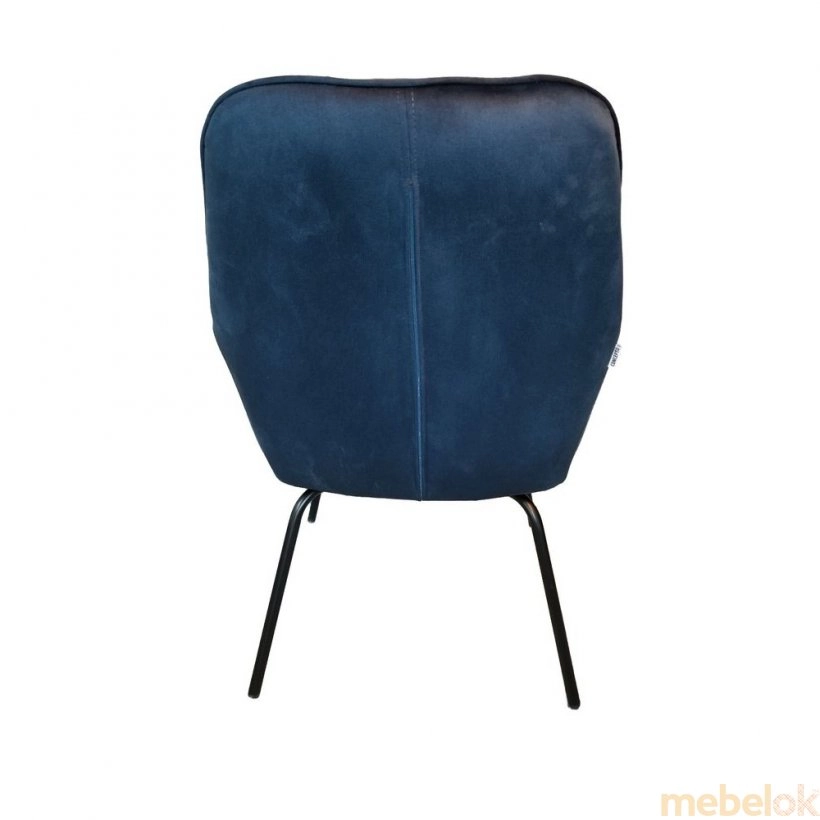 Лаунж кресло Morgan глубокий синий от фабрики Concepto (Концепто)
