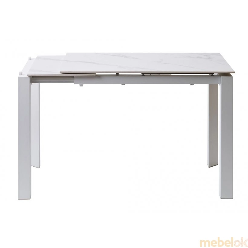стіл з виглядом в обстановці (Стіл Bright White Marble)