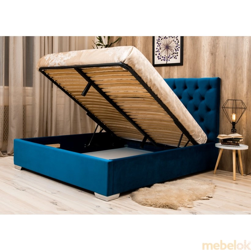 Двуспальная кровать New York 180х200 с подъемным механизмом от фабрики Corners (Корнерс)