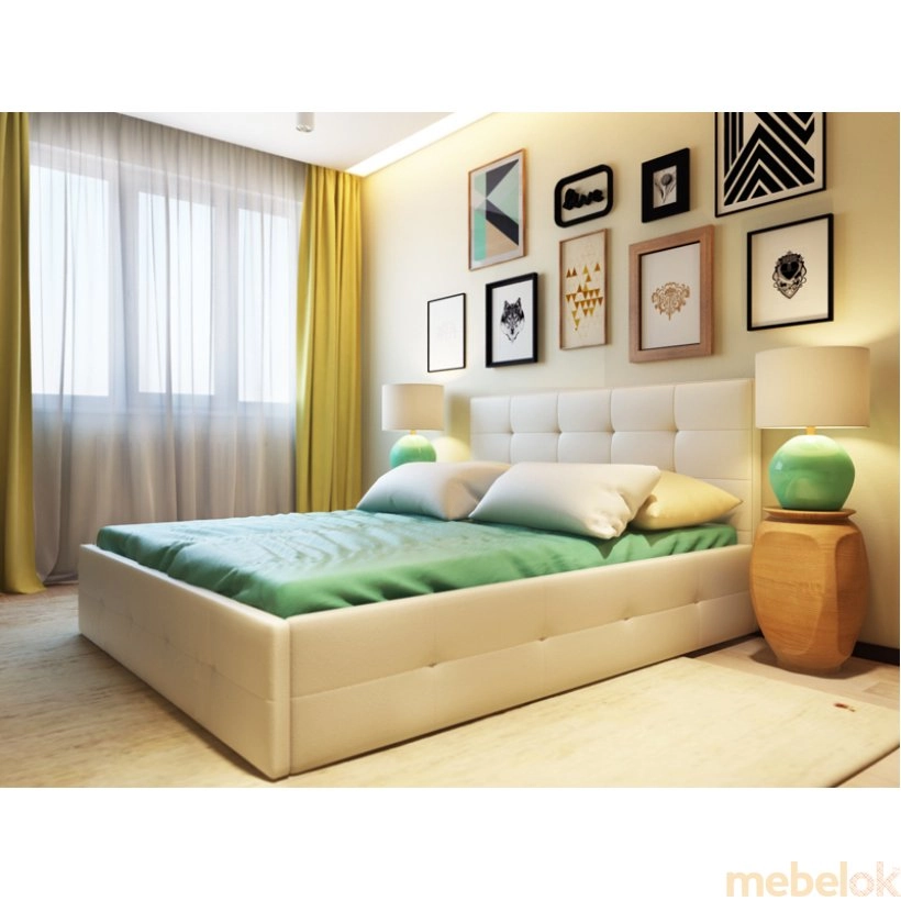 Двуспальная кровать Релакс 160х200 с подъемным механизмом