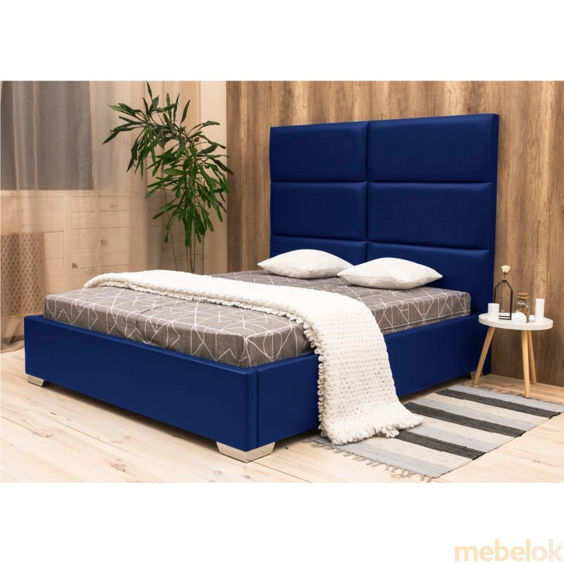 Двуспальная кровать Рига 180х200 с подъемным механизмом с другого ракурса