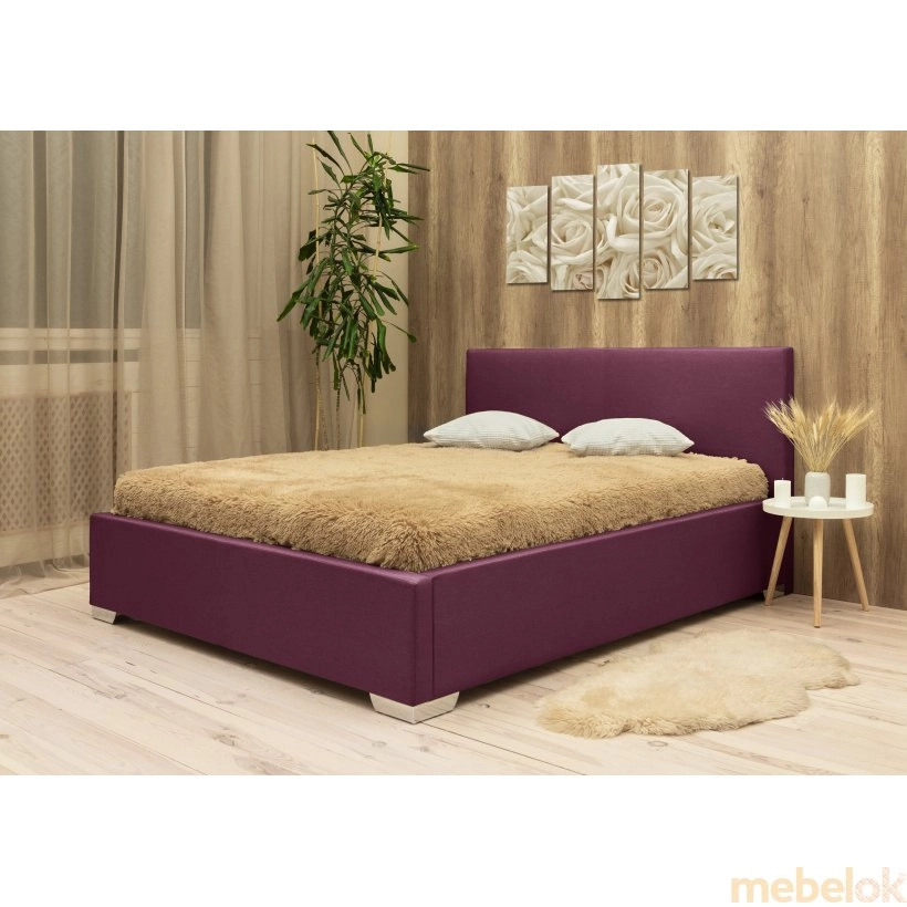 Двуспальная кровать Сенс 160х200 с подъемным механизмом
