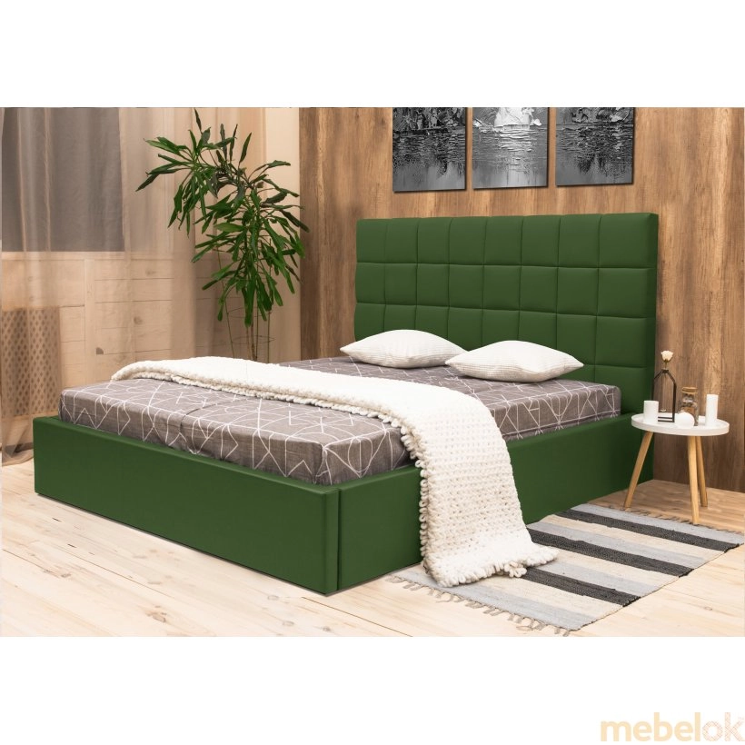 Двуспальная кровать Скарлет 160х190 с подъемным механизмом
